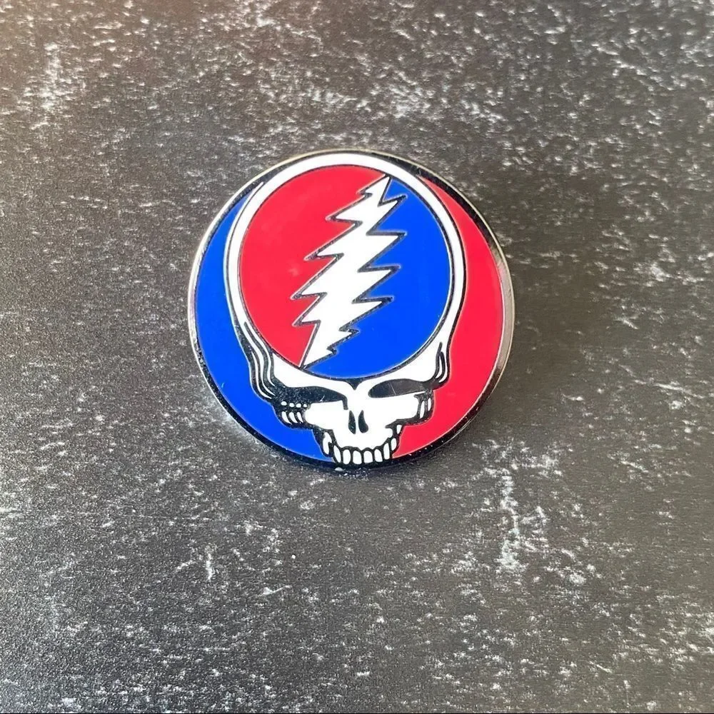 Grateful Dead Enamel Pin/ Brooch